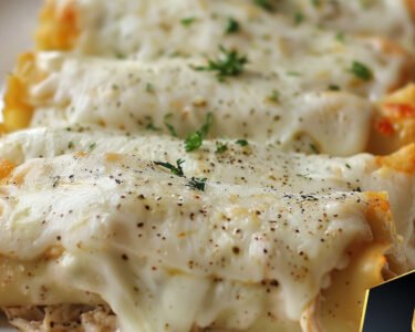 Chicken Alfredo Lasagna Rolls prepared at home with simple ingredients and clear steps.