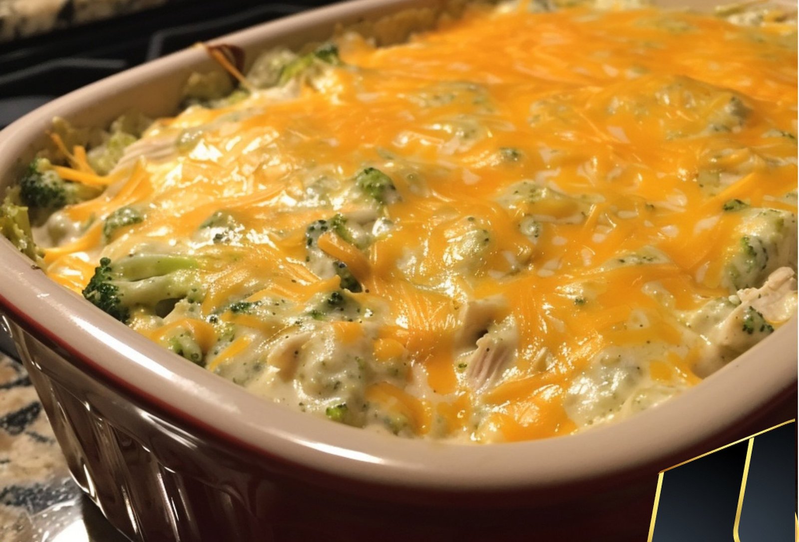 Skinny Chicken Broccoli Casserole