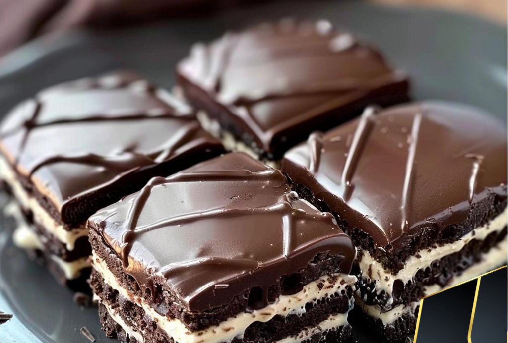 Chocolate wafers with cream