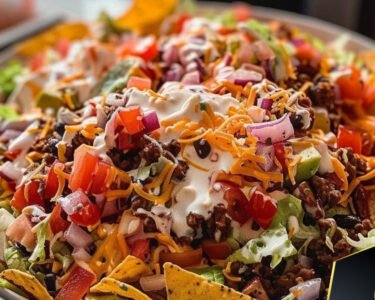 Doritos Taco Salad Recipe prepared at home with simple ingredients and clear steps.