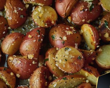 Parmesan Garlic Roasted Potatoes prepared at home with simple ingredients and clear steps.