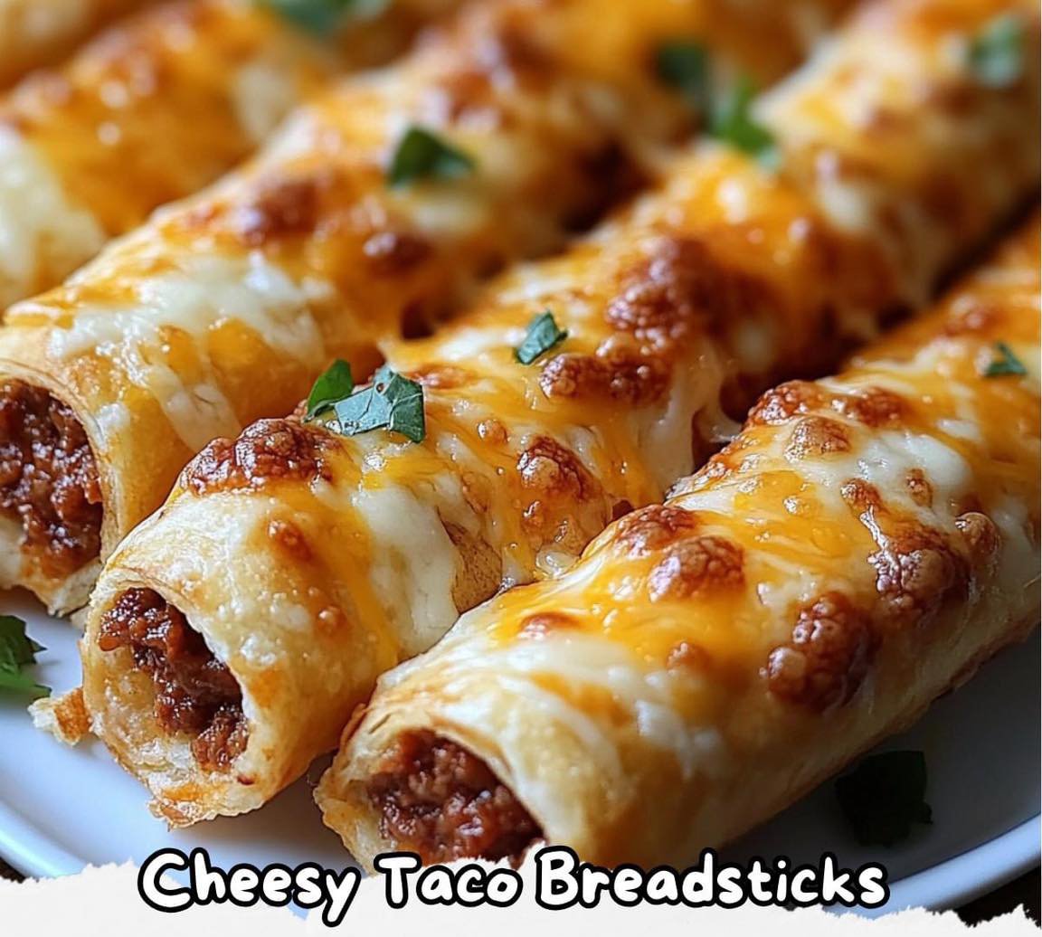 Cheesy Taco Breadsticks