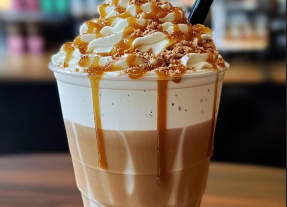 Caramel Frappuccino Now you can make your favorite Starbucks Frappuccino at home! Caramel syrup meets coffee