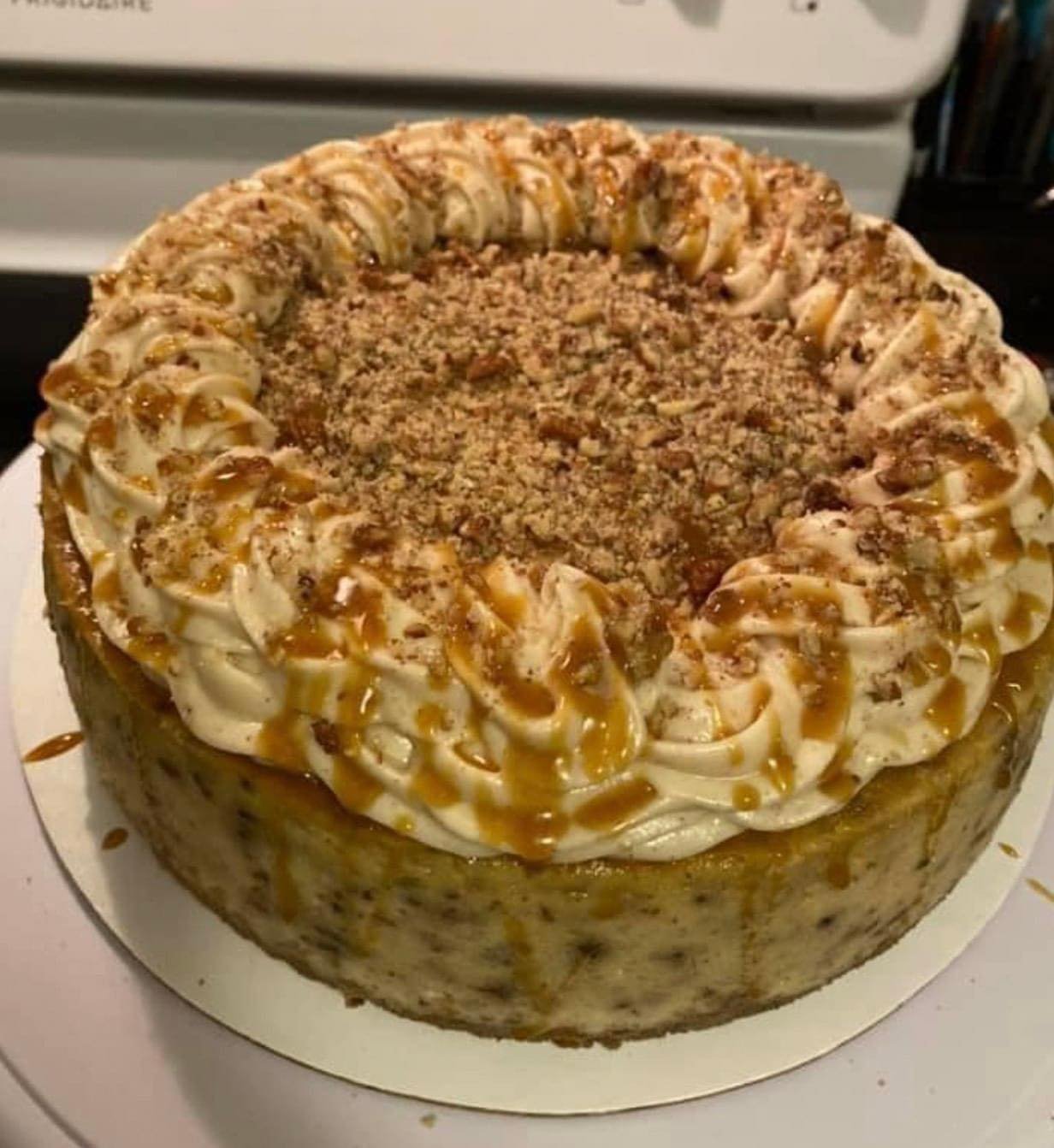 Butter Pecan Cheesecake