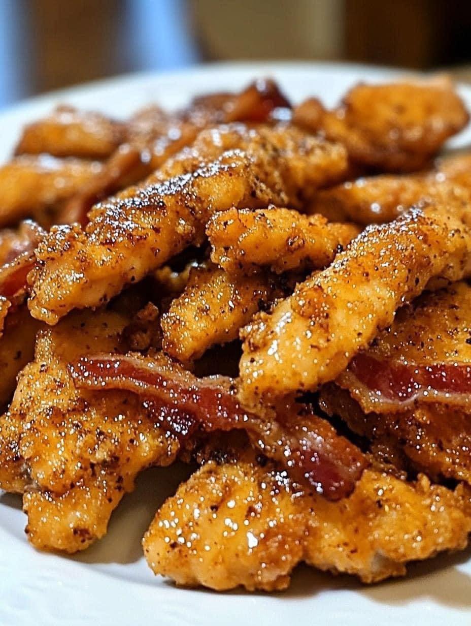Bacon Brown Sugar Chicken Tenders