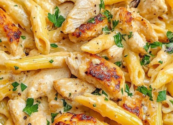 Crack Chicken Penne prepared at home with simple ingredients and clear steps.