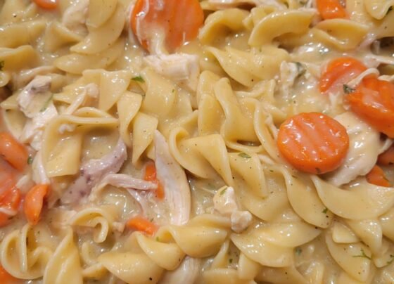 Quick one pot Chicken and Noodles prepared at home with simple ingredients and clear steps.