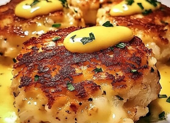 Cheddar Bay Crab Cakes with Lemon Butter Drizzle prepared at home with simple ingredients and clear steps.