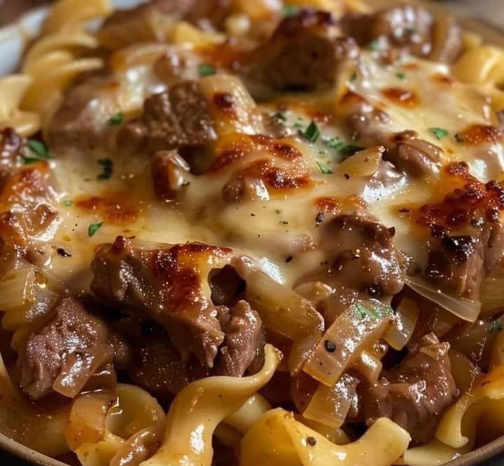 french onion beef and noodles