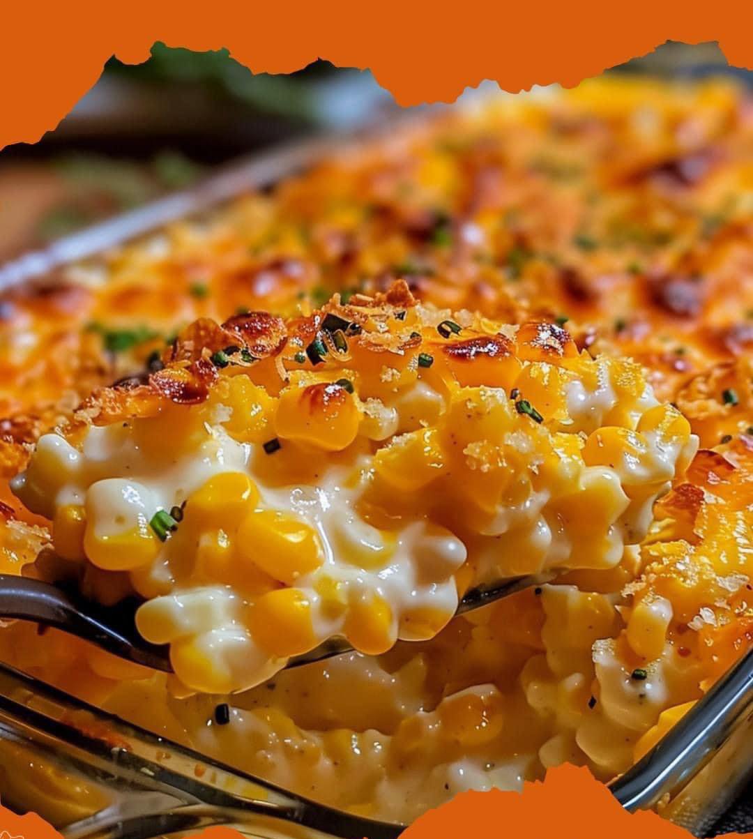 Cream Cheese Corn Casserole