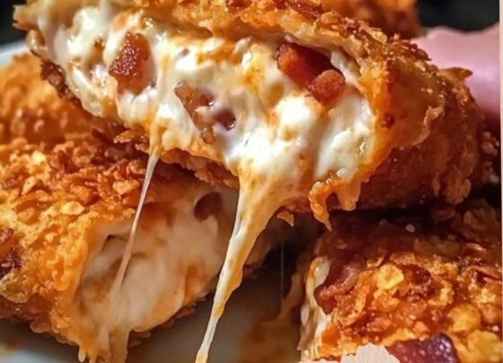 Cream Cheese and Bacon Stuffed Doritos Chicken prepared at home with simple ingredients and clear steps.