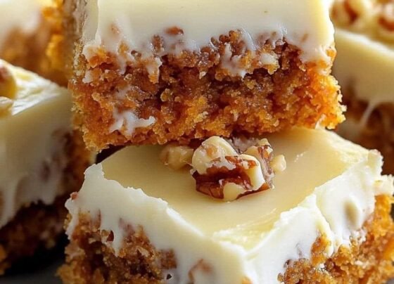 Decadent Carrot Cake Bars with Cream Cheese Frosting prepared at home with simple ingredients and clear steps.