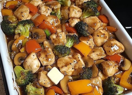 Teriyaki Chicken & Veggies One Pan Meal prepared at home with simple ingredients and clear steps.
