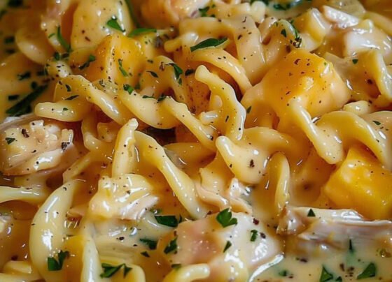 Comforting Chicken & Noodles Crock Pot prepared at home with simple ingredients and clear steps.