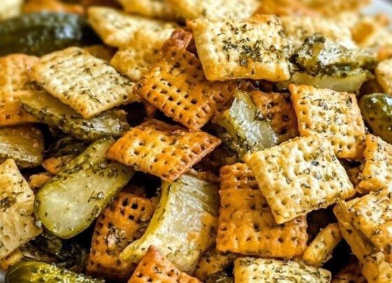 Dill Pickle Chex Mix prepared at home with simple ingredients and clear steps.