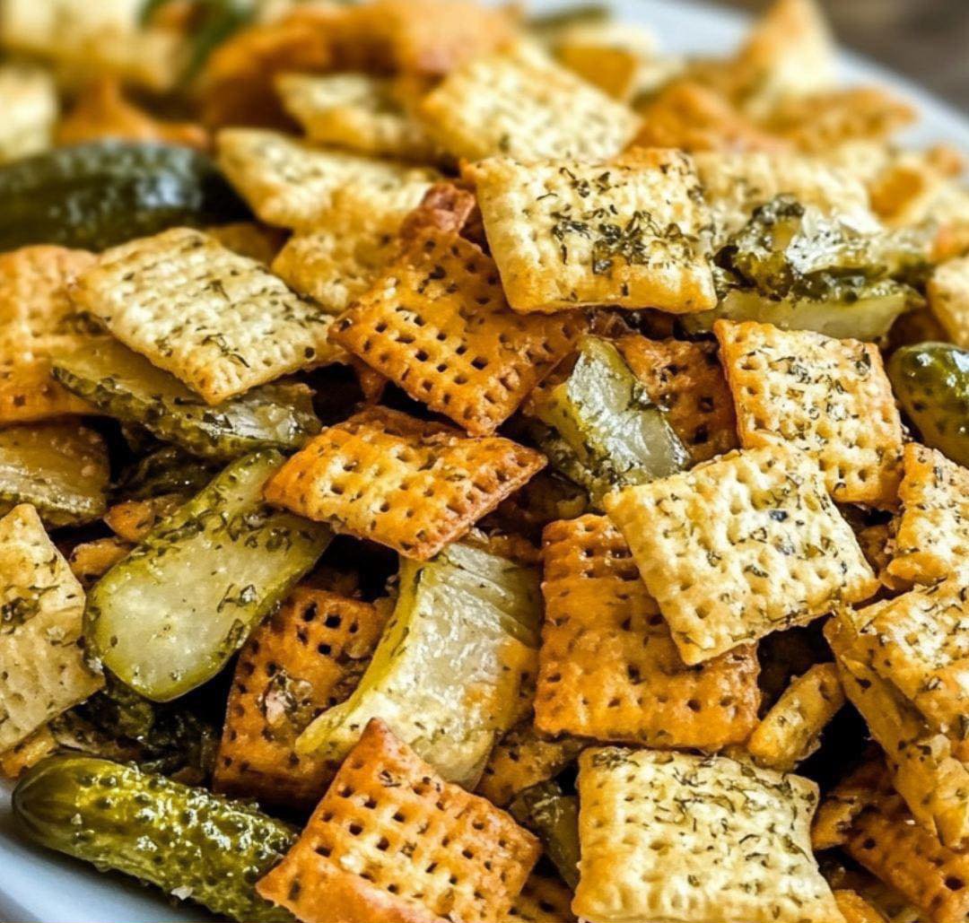 Dill Pickle Chex Mix