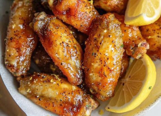 Honey Lemon Pepper Wings prepared at home with simple ingredients and clear steps.