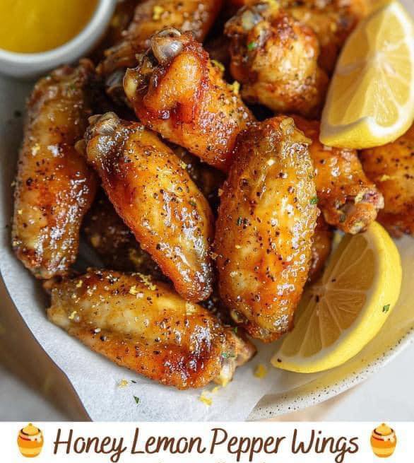 Honey Lemon Pepper Wings