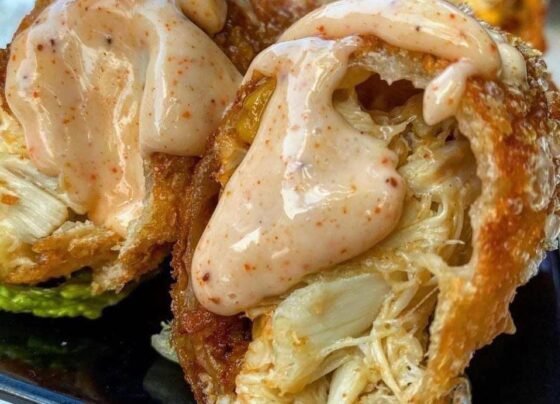 These Crab Stuffed Egg Rolls were Legendary prepared at home with simple ingredients and clear steps.