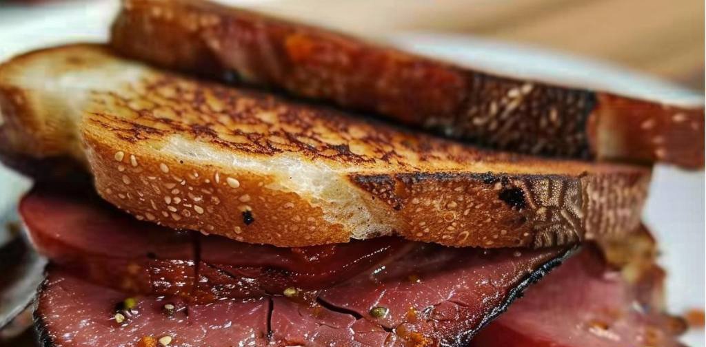 Fried Bologna Sandwiches