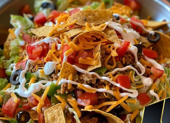Dorito Taco Salad prepared at home with simple ingredients and clear steps.