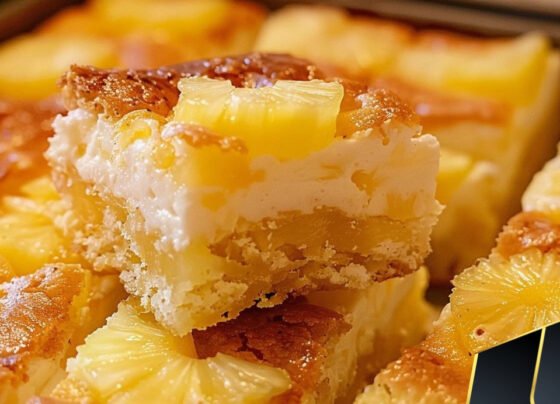 Pineapple Cake Bars prepared at home with simple ingredients and clear steps.