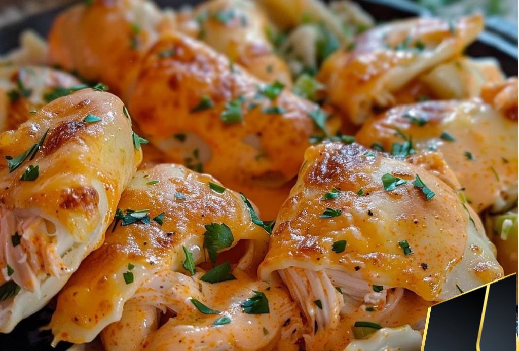 Stuffed Buffalo Chicken Shell