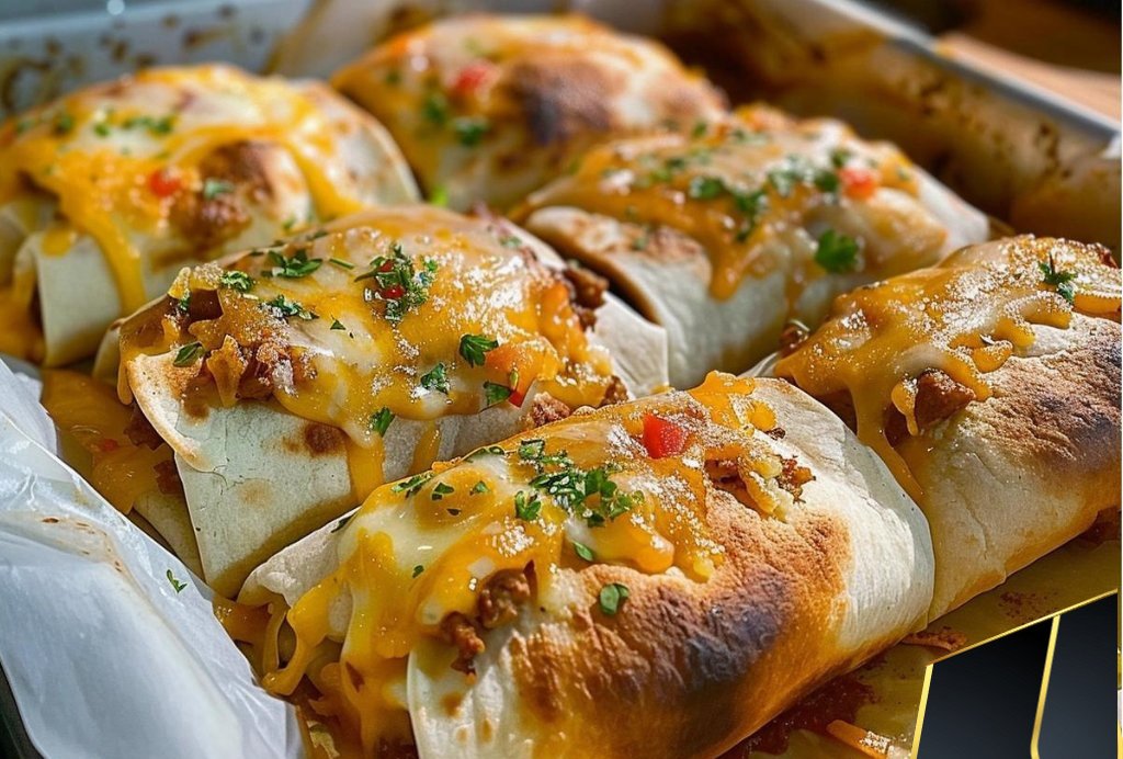 Loaded Cheesy Pocket Tacos