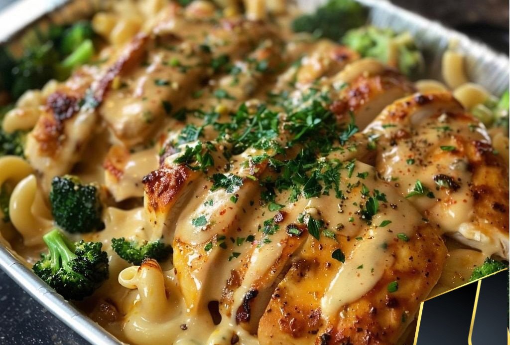 Cajun Chicken And Broccoli Alfredo