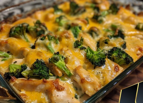Skinny Chicken Broccoli Casserole prepared at home with simple ingredients and clear steps.