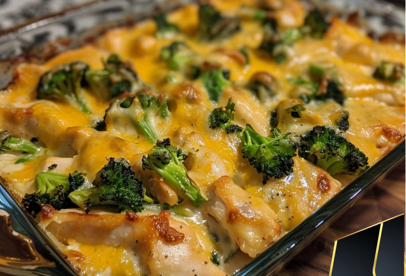 Skinny Chicken Broccoli Casserole
