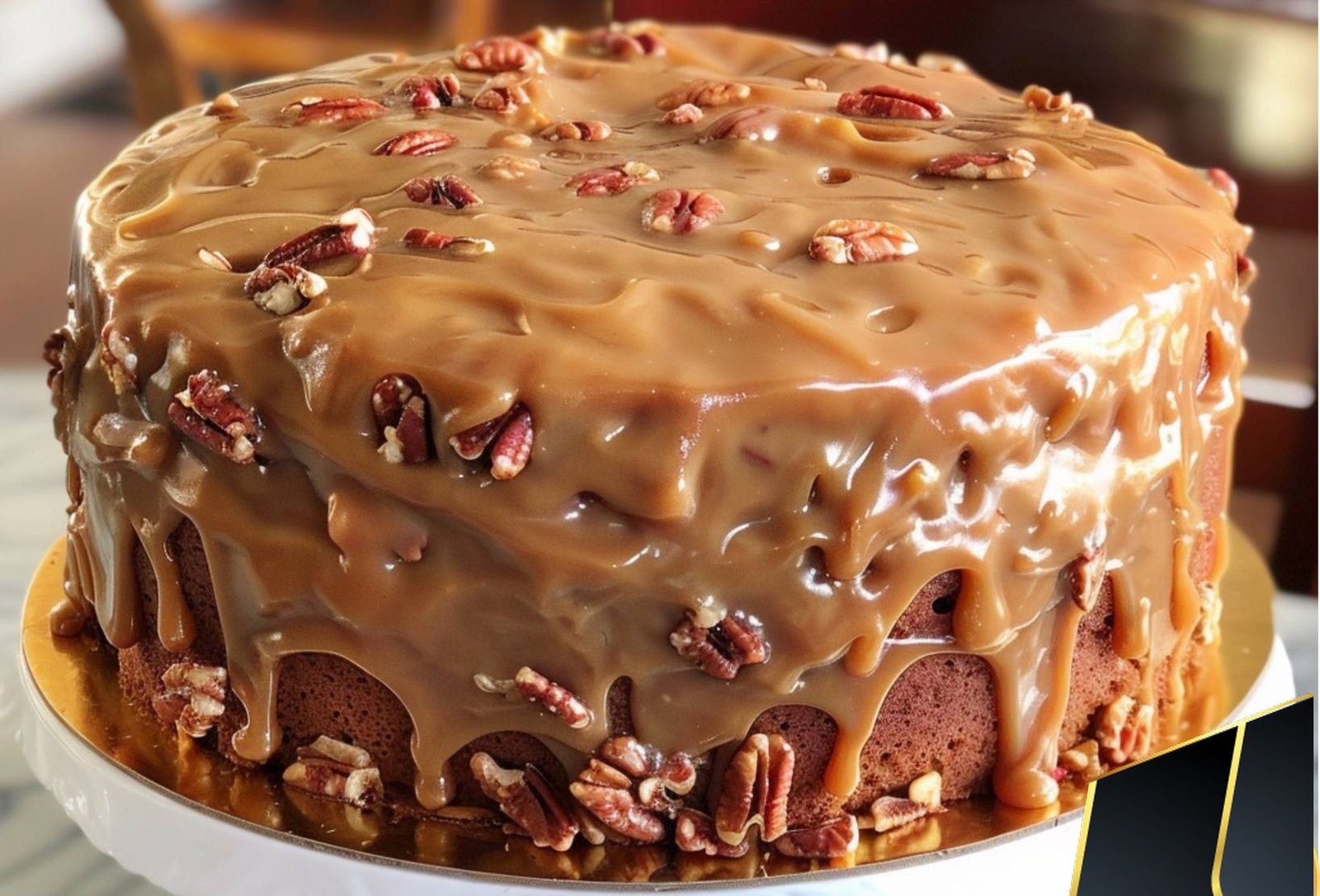 Pecan Praline Cake