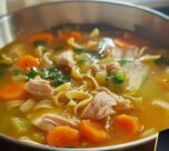 Chicken Noodle Soup prepared at home with simple ingredients and clear steps.