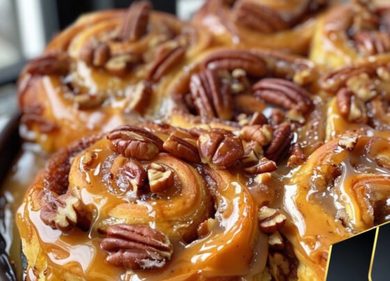 Made From Scratch Caramel Pecan Sticky Rolls prepared at home with simple ingredients and clear steps.