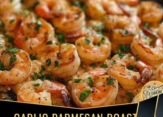 Garlic Parmesan Roasted Shrimp prepared at home with simple ingredients and clear steps.
