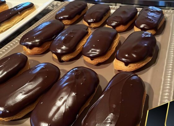 Classic Chocolate Eclairs prepared at home with simple ingredients and clear steps.