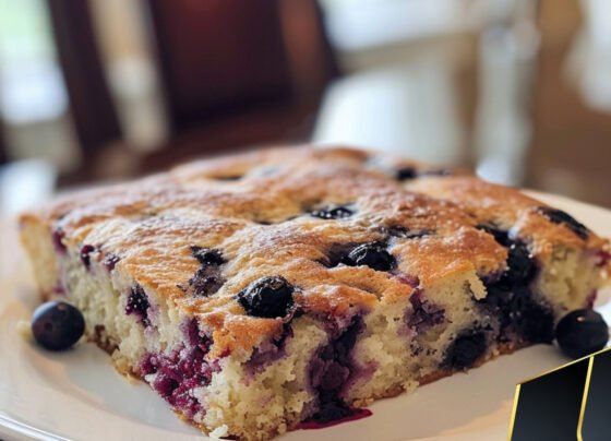 Blueberry Buttermilk Breakfast Cake prepared at home with simple ingredients and clear steps.