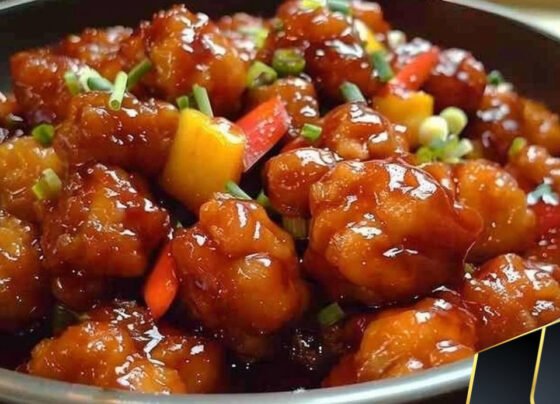 Baked Sweet and Sour Chicken prepared at home with simple ingredients and clear steps.