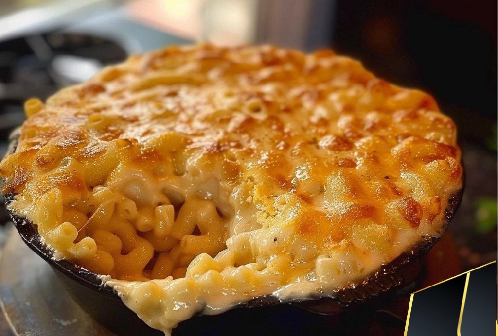 CREAMY BAKED MAC AND CHEESE