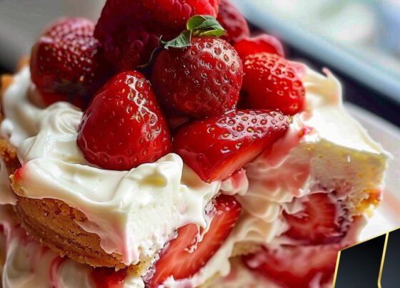 No Bake Strawberry Shortcake prepared at home with simple ingredients and clear steps.