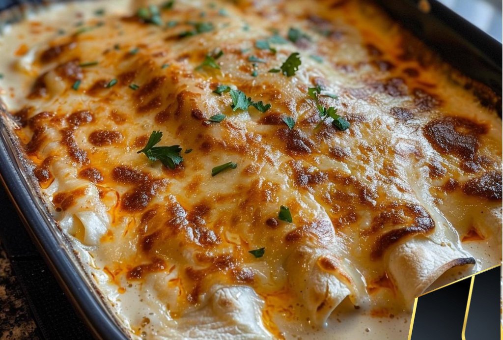 White Chicken Enchiladas