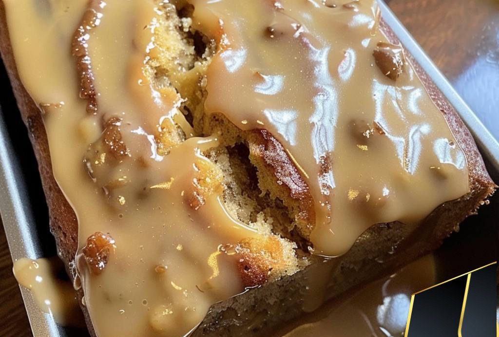 Salted Caramel Banana Bread