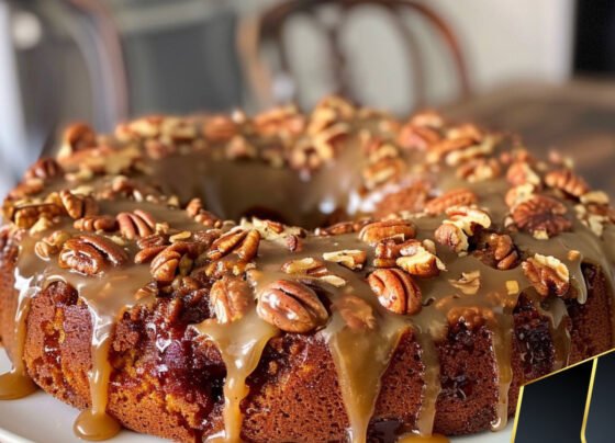 Pecan Upside Down Cake prepared at home with simple ingredients and clear steps.