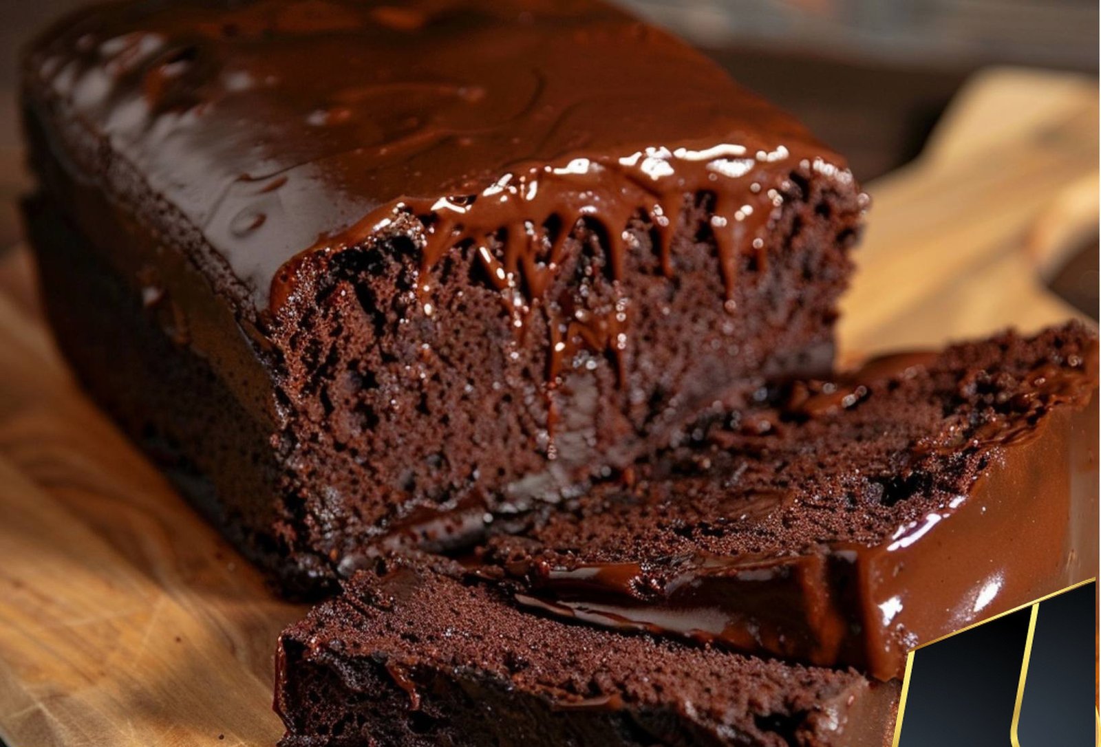 Hot Fudge Brownie Bread