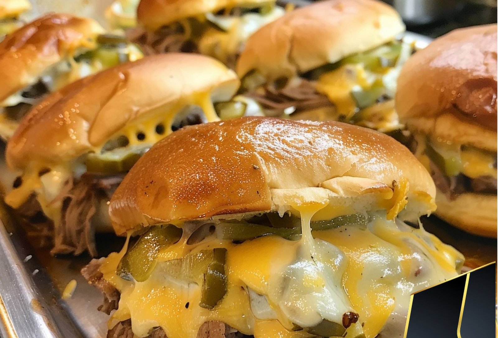 Philly Cheesesteak Sliders