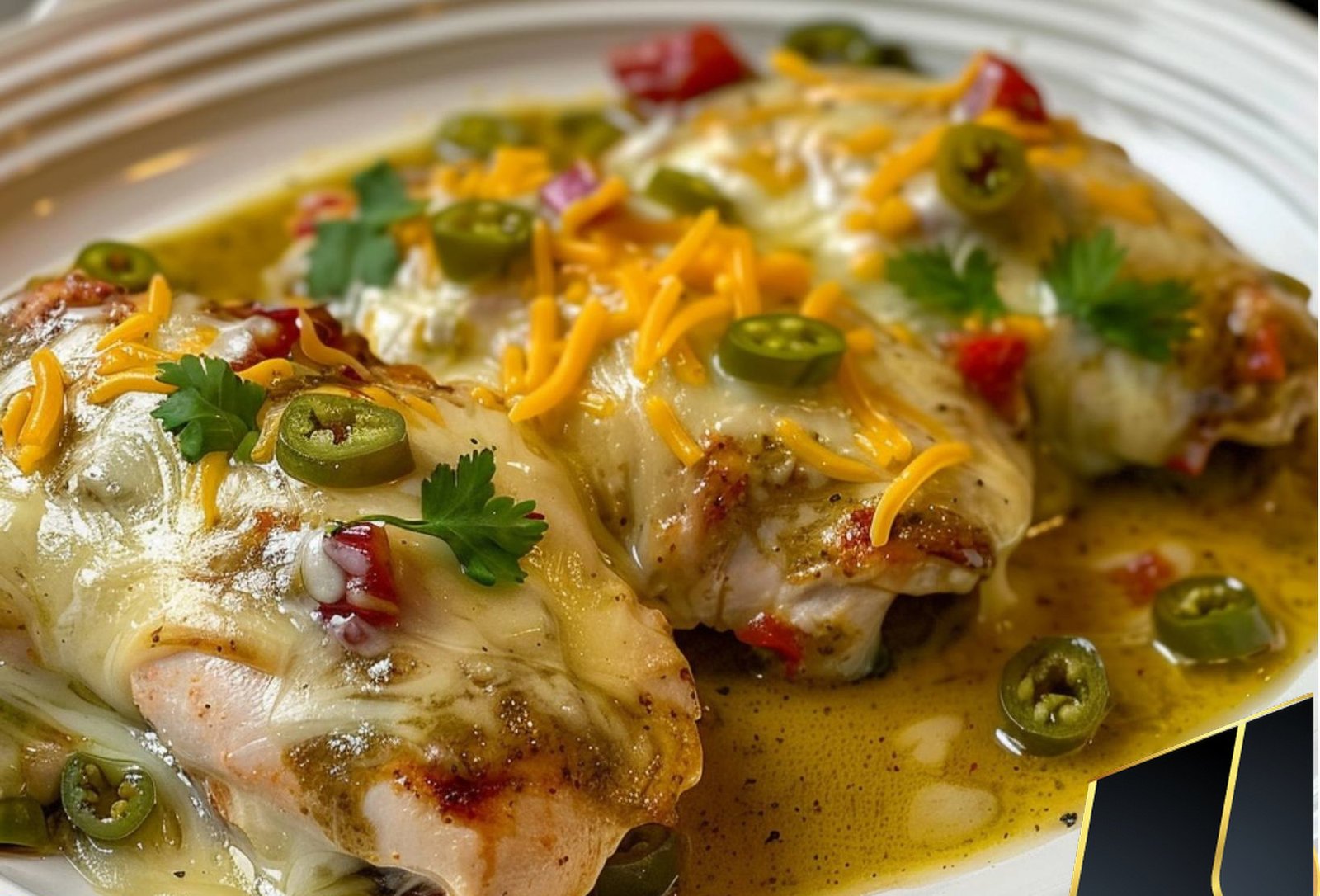 Green Chili and Cheese Chicken