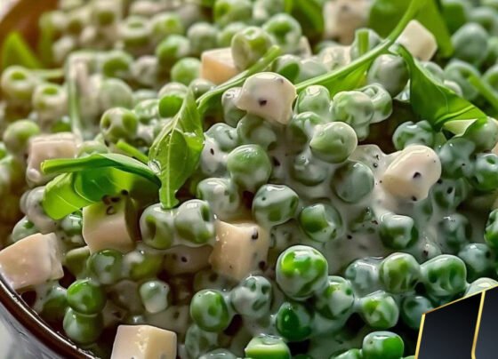 Classic Pea Salad prepared at home with simple ingredients and clear steps.