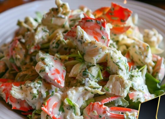 CRAB SEAFOOD SALAD prepared at home with simple ingredients and clear steps.