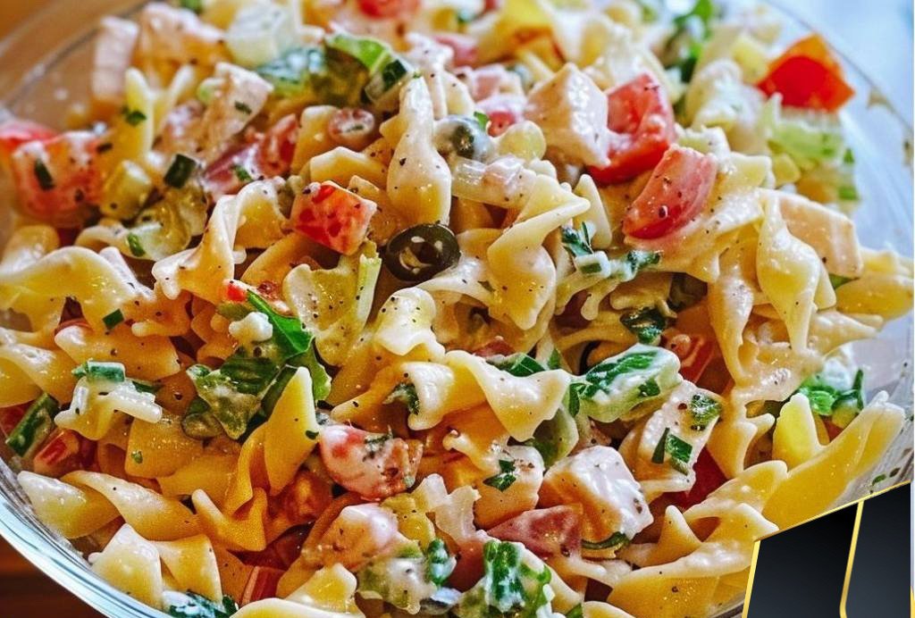 Layered Pasta Salad