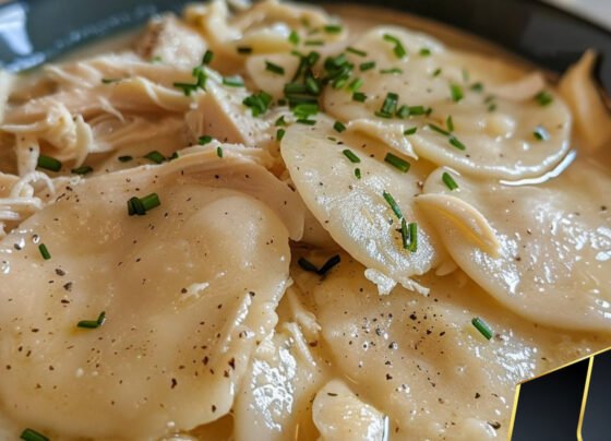 Homemade Chicken and Dumplings prepared at home with simple ingredients and clear steps.